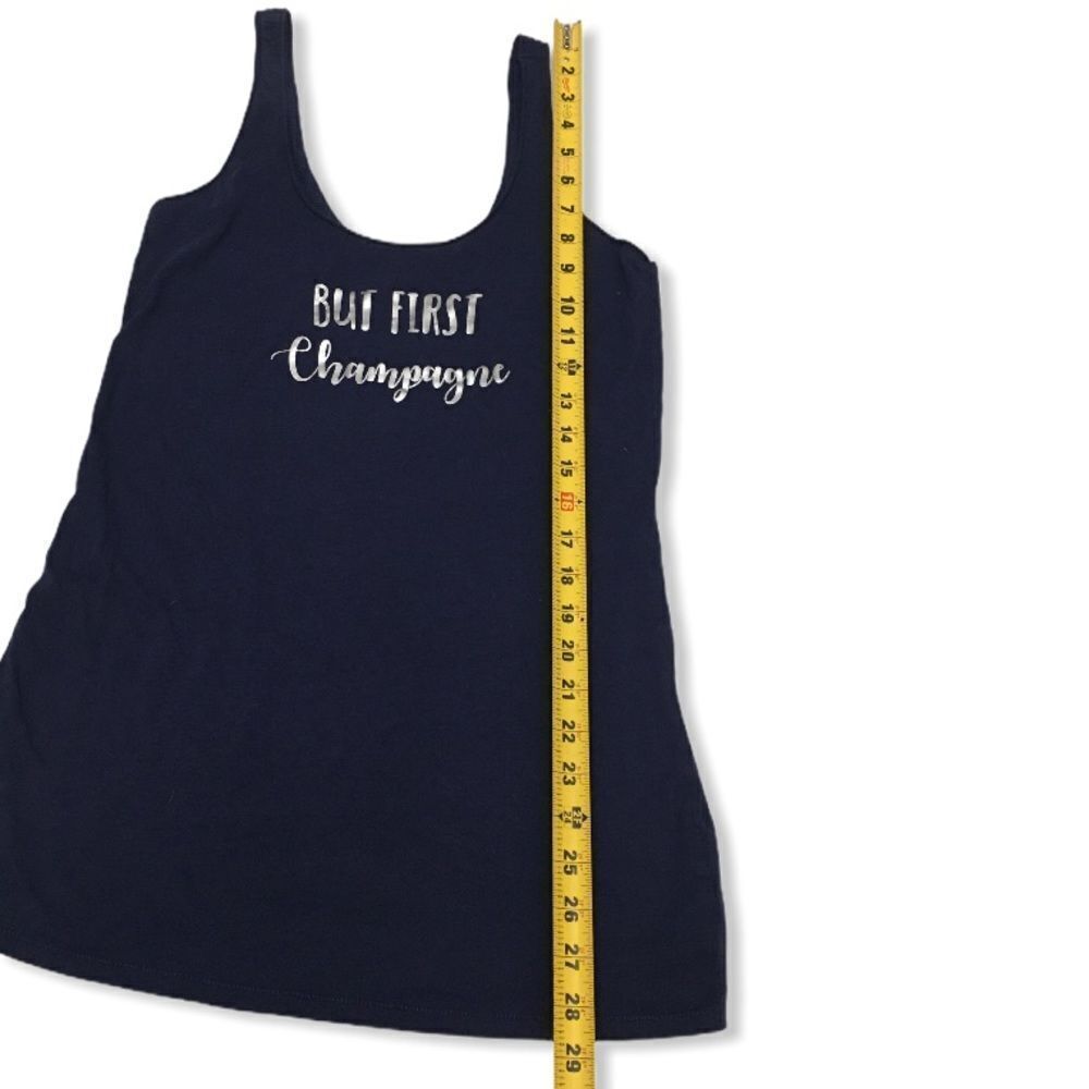 “But First Champagne” Tank Top - Picture 7 of 10